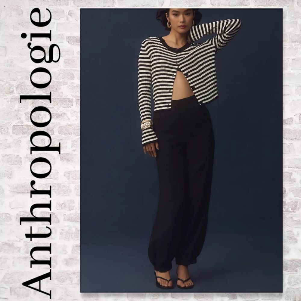 NWT Anthropologie Pilcro Boot Tuck Parachute Pants